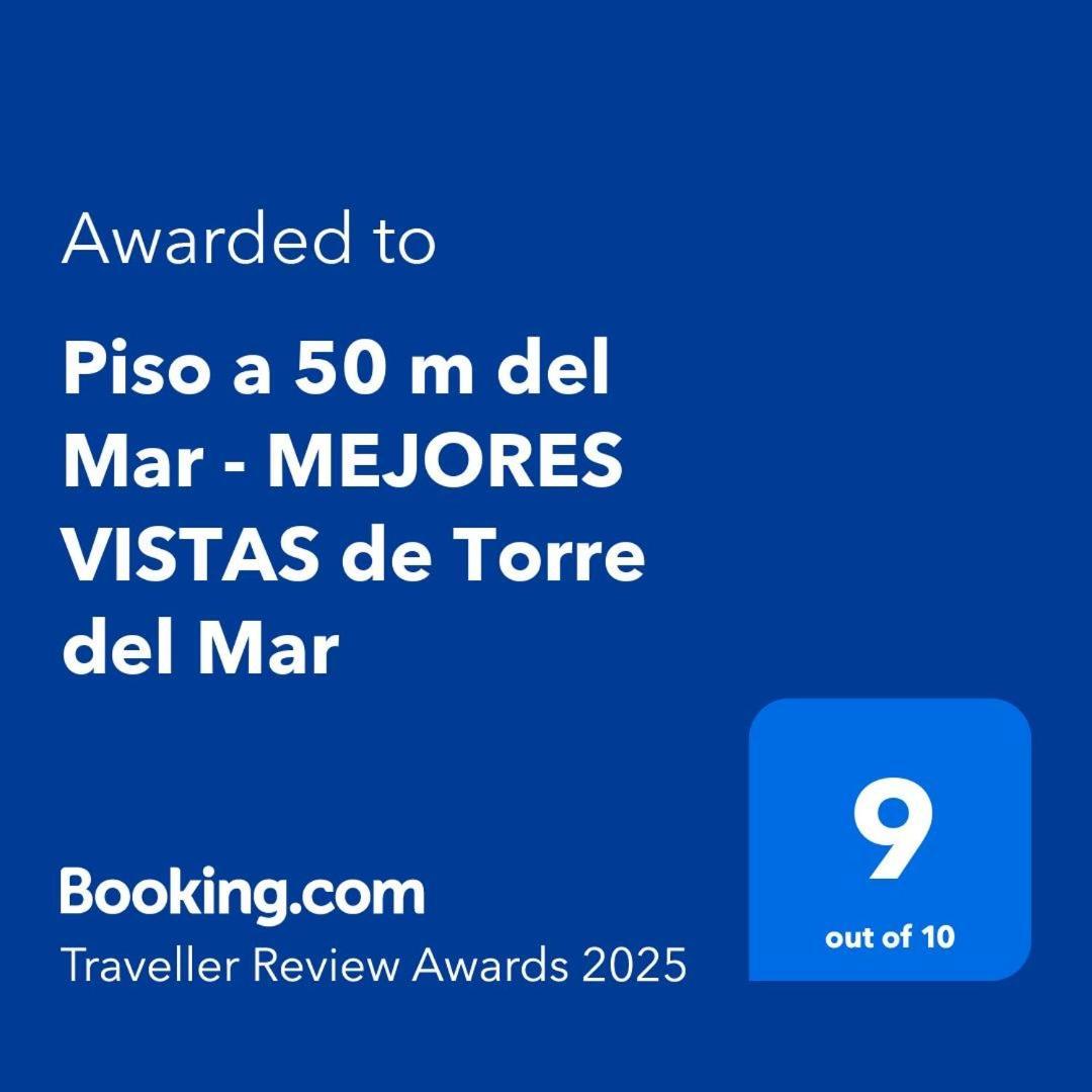 Piso A 50 M Del Mar - Mejores Vistas De Torre Del Mar Eksteriør bilde